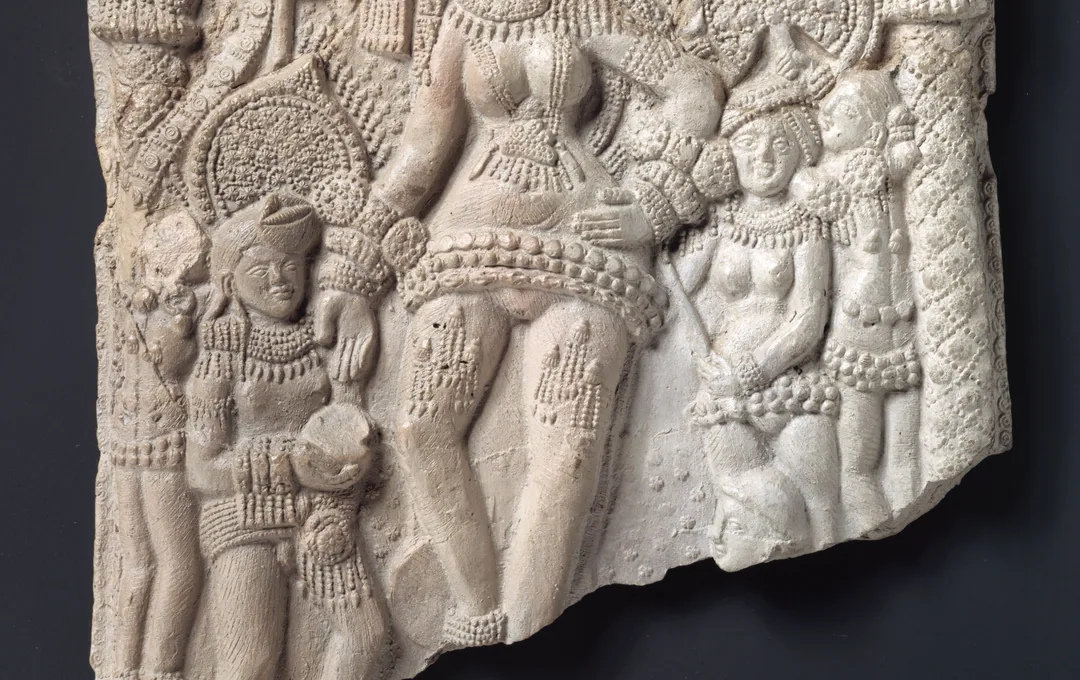 Goddess who bestows riches, probably Sri Lakshmi